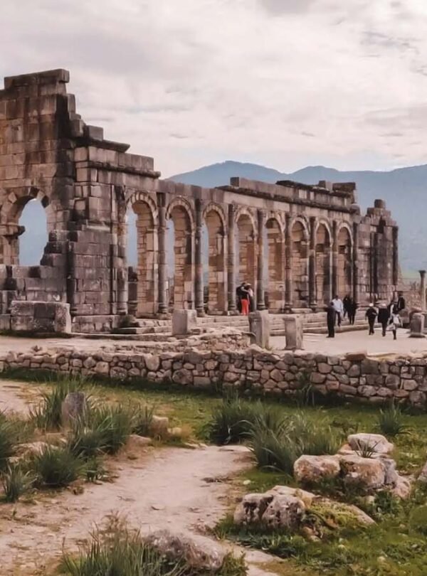Morocco Volubilis Lost city ancient Roman-ruins