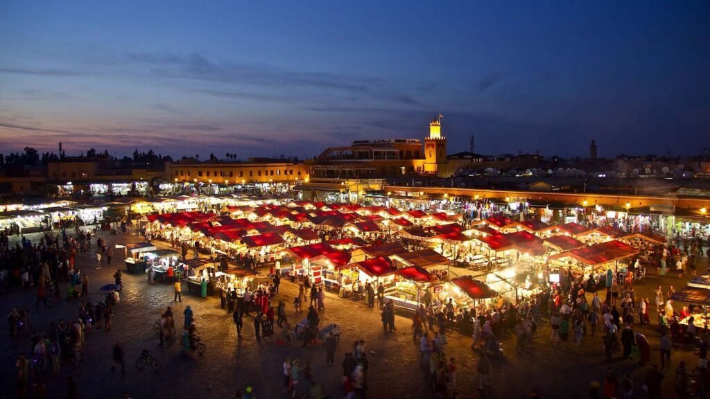 Traditional Souks in Marrakech Medina